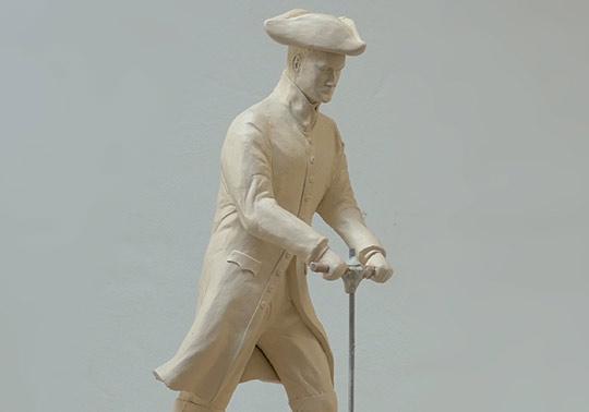 soldier scale model sculpture waterlinie museam