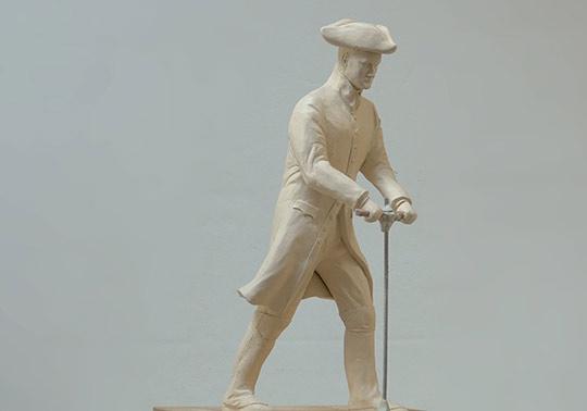 soldier scale model sculpture waterlinie museam