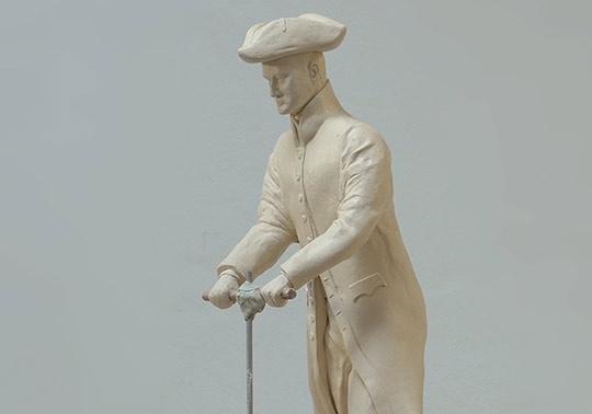 soldier scale model sculpture waterlinie museam