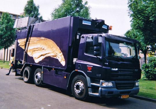 garbage Truck golden wings Breda